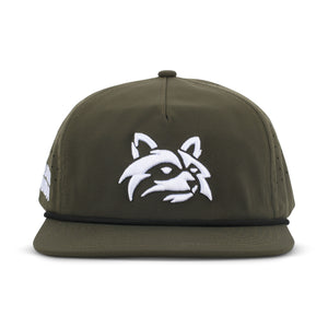 C1 x Trash Panda Unstructured Rope Hat - Green