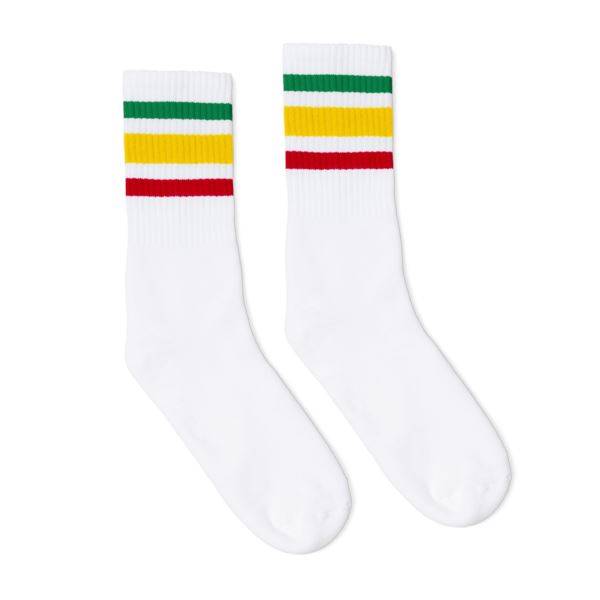 Rasta Socks | White