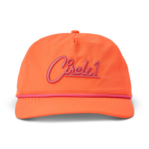 C1 Unstructured Hat - Hyper Orange