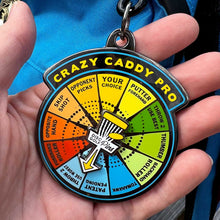 Load image into Gallery viewer, Crazy Caddy PRO Disc Golf Game - Keychain
