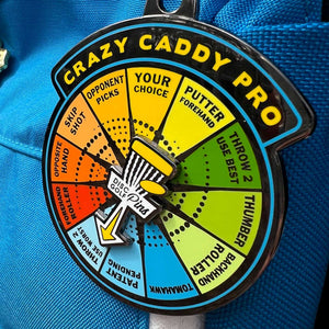 Crazy Caddy PRO Disc Golf Game - Keychain