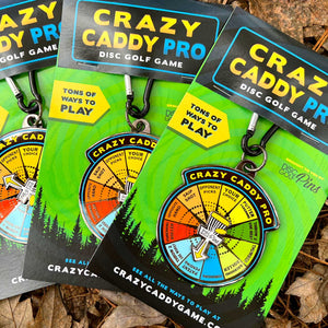 Crazy Caddy PRO Disc Golf Game - Keychain