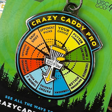 Load image into Gallery viewer, Crazy Caddy PRO Disc Golf Game - Keychain
