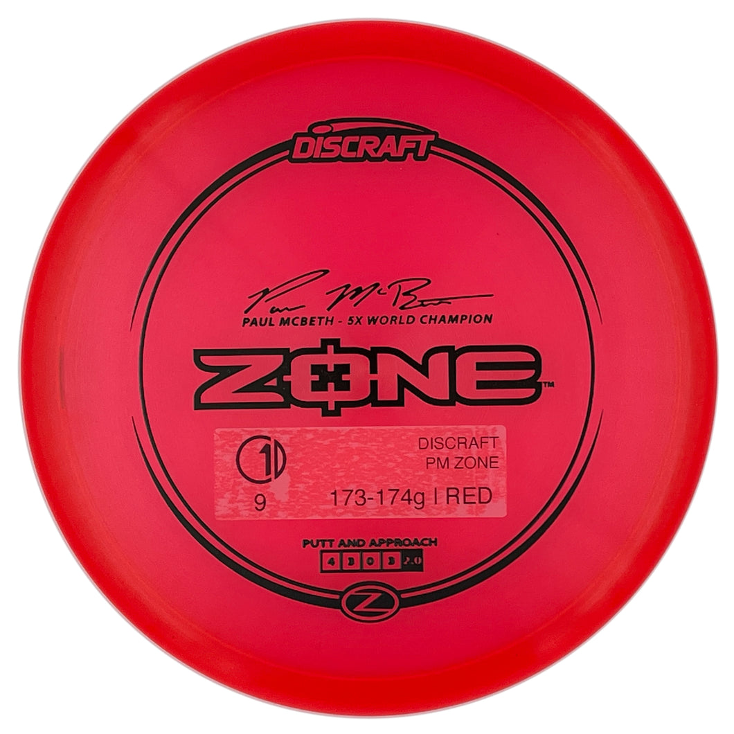 DISCRAFT Z ZONE PAUL MCBETH